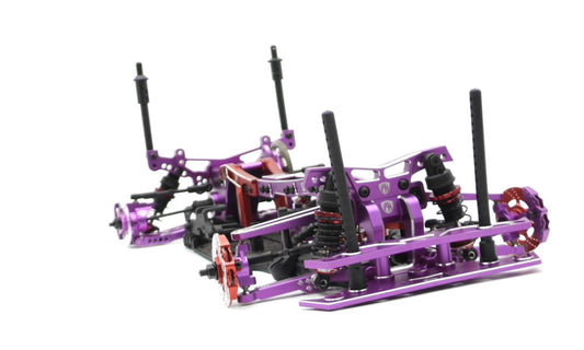 Powerhobby Aluminum Rear Gearbox Set RED MST RMX 2.5