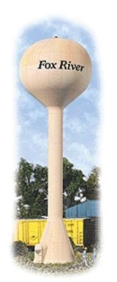 Walthers Cornerstone 3528 HO Modern Water Tower Kit