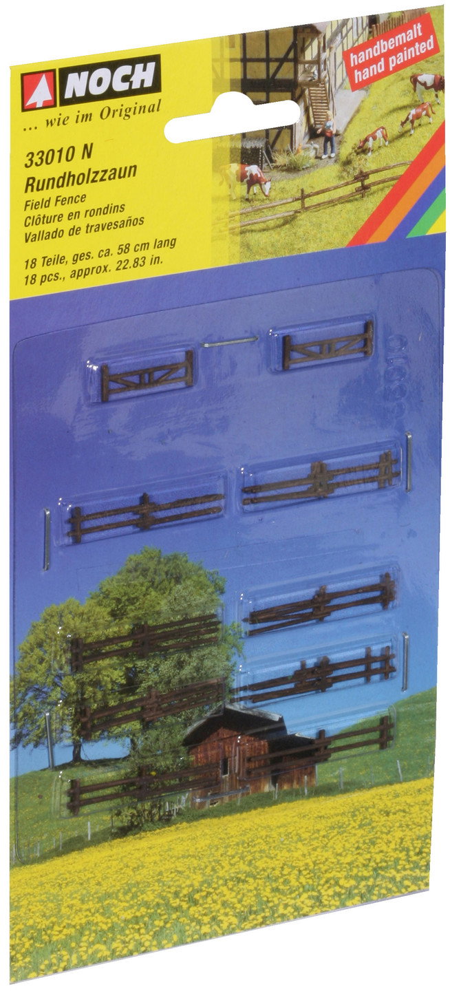 Noch 33010 N Scale Field Fence, 5.8 cm, 18-Pack