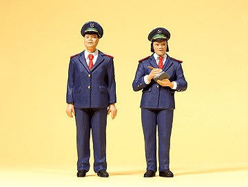 Preiser 45148 O Scale Railroad Personnel Chinese Railway Personnel