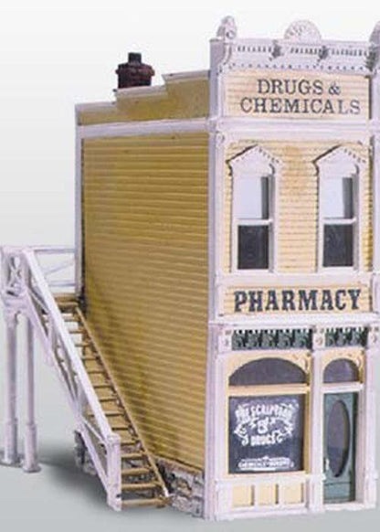 Woodland Scenics D221 HO Pharmacy Structure Kit
