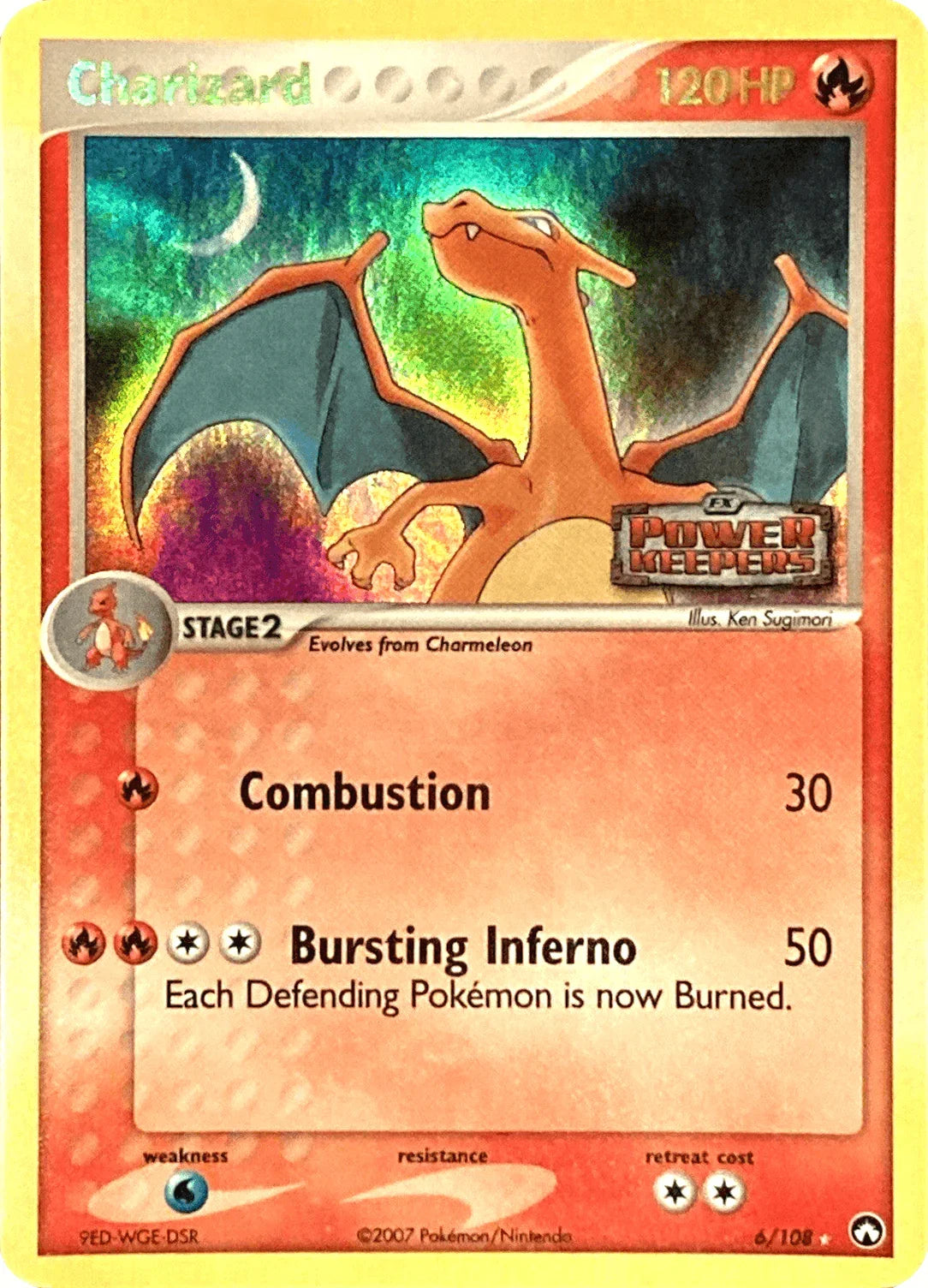 Charizard (6/108) (Stamped) [EX: Power Keepers]
