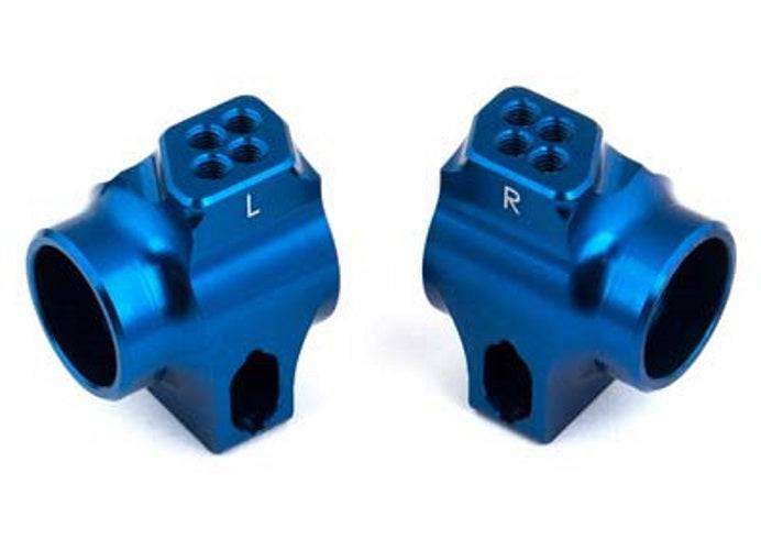 Team Associated 91760 Blue Aluminum Rear Hubs RC10B6 RC10B6D