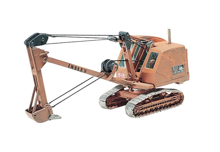 Woodland Scenics D237 HO Back Hoe Insley Model Vehicle Figure Kit
