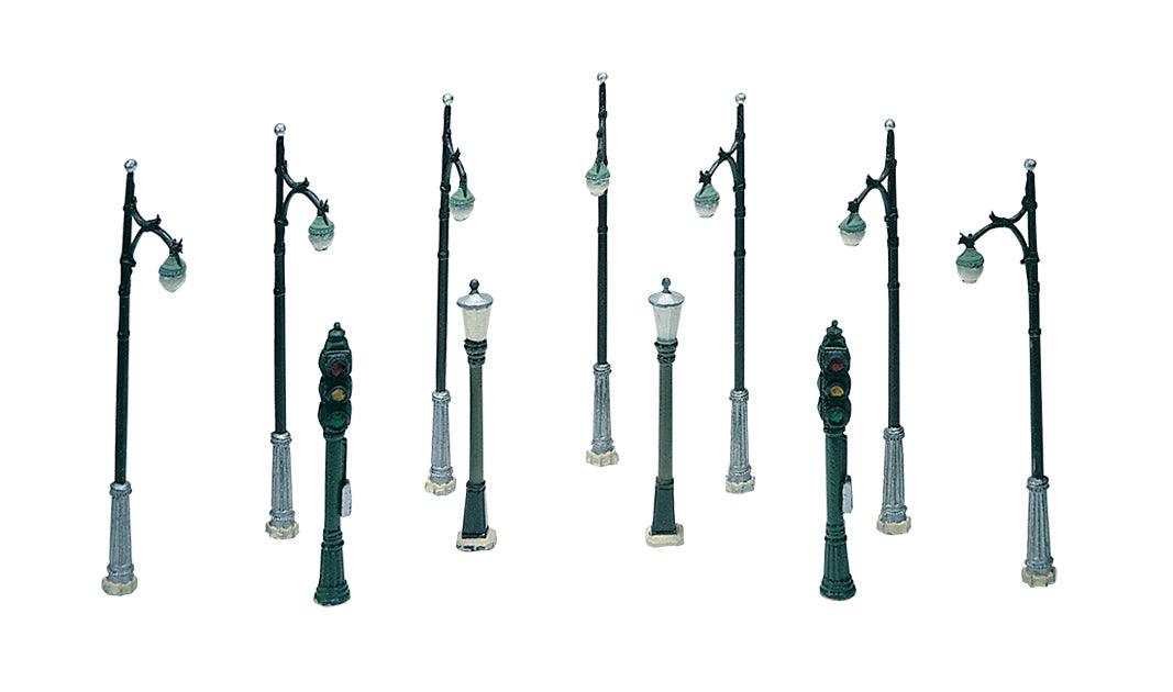Woodland Scenics D248 HO Street & Traffic Lights Train Scenery