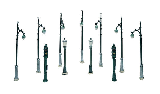 Woodland Scenics D248 HO Street & Traffic Lights Train Scenery