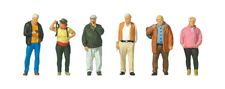 Preiser 10724 HO Scale Passers-by Pedestrians Figure Set