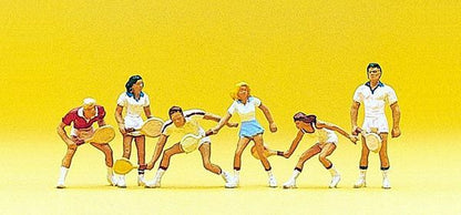Preiser 10078 HO Scale Recreation & Sports Tennis Players