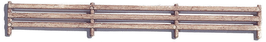 Noch 13040 HO Scale 3-Slat Pasture Fence, 13 Sections