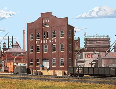 Walthers Cornerstone 3183 HO Plant No.4 Background Building