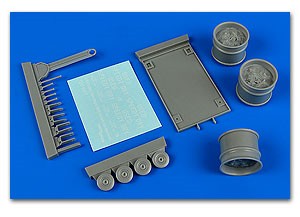 Aerobonus 320087 1/32 USN Utility Trailer Wagon w/Spill Absorbents