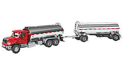 Walthers SceneMaster 949-11670 HO Intl 7600 Tank Truck w/Trailer