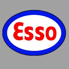 Miller Engineering 55050 O Scale Esso Rotating Sign