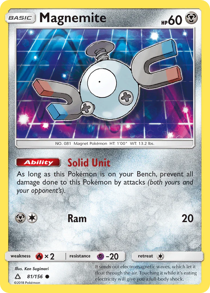 Magnemite (81/156) [Sun & Moon: Ultra Prism]