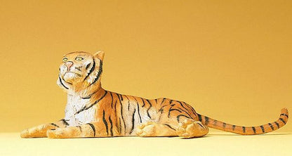 Preiser 47510 1:25 Scale Tiger Lying Down Figure