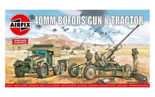 Airfix 2314 1/76 Bofors 40mm Tractor