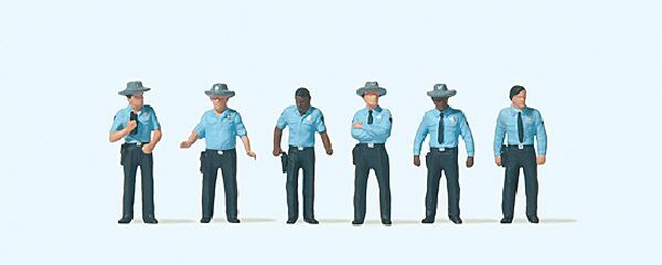Preiser 10798 HO Scale Working People United States Highway Patrolment