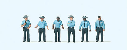 Preiser 10798 HO Scale Working People United States Highway Patrolment