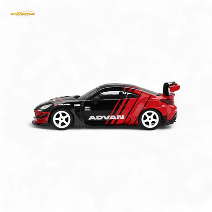 Mini-GT Toyota GR86 HKS TYPE R ADVAN 2022 Tokyo Auto Salon RHD - 1:64