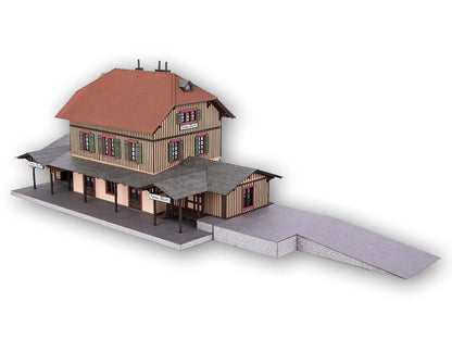 Noch 66007 HO Scale Honau Station & Loading Ramp Kit