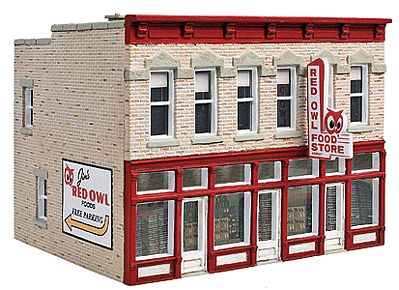 Walthers Cornerstone 3472 HO Jim's Red Owl Kit