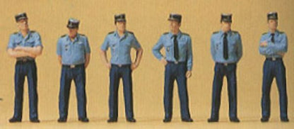 Preiser 25108 HO Scale French Police Officers Figure Set