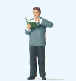 Preiser 28238 HO Scale Male Librarian Figure