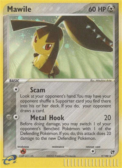 Mawile (9/100) [EX: Sandstorm]