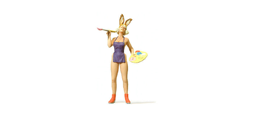 Preiser 29072 HO Scale Easter Bunny Fantasy Figure