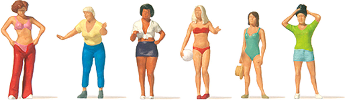 Preiser 79230 N Scale Women at the Campsite Figures