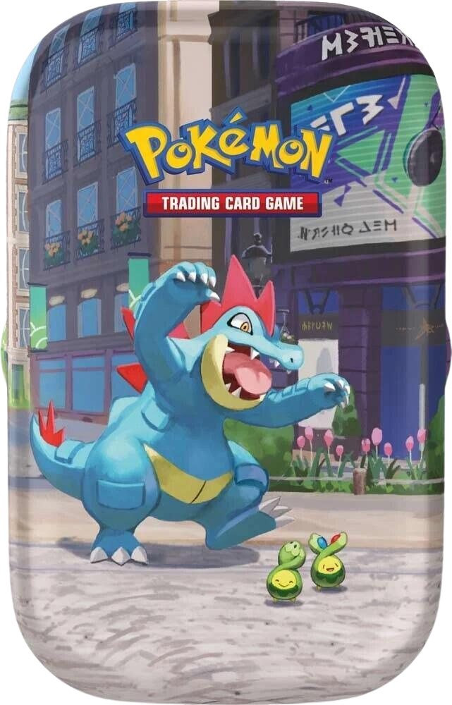 Lumiose City Mini Tin (Feraligatr & Budew)