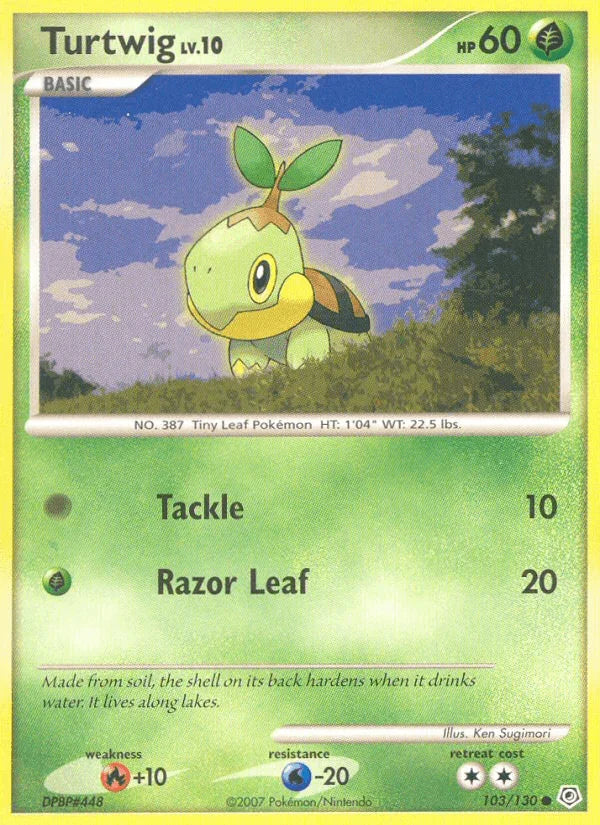 Turtwig (103/130) [Diamond & Pearl: Base Set]