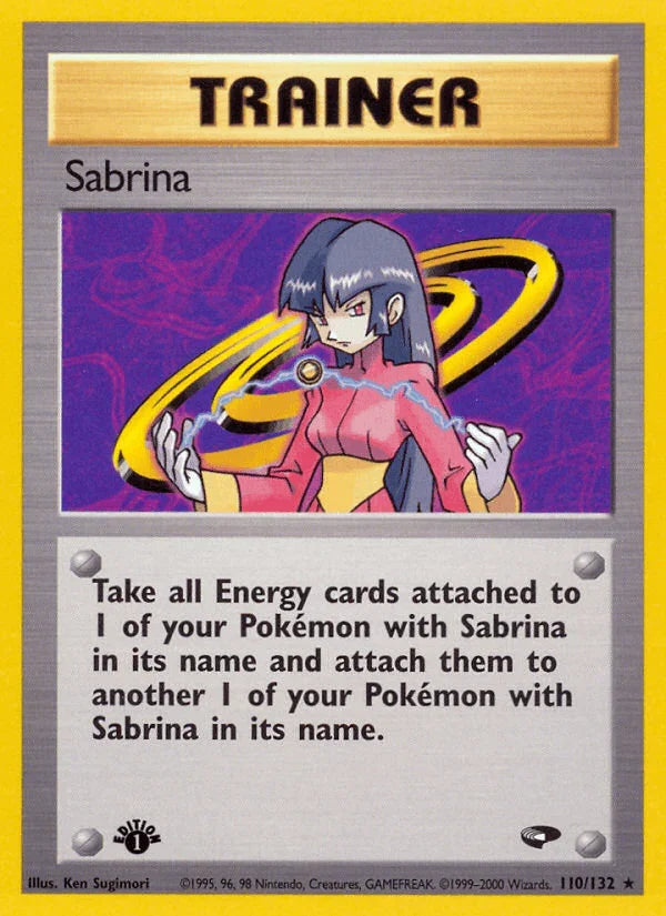 Sabrina (110/132) [Gym Challenge 1st Edition]