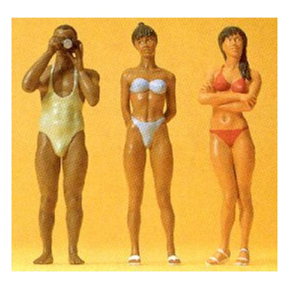 Preiser 45013 G Scale Photographer & Swimmers Figures