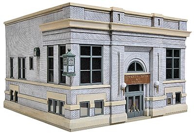 Walthers Cornerstone 3772 HO Liberty Bank & Trust Kit