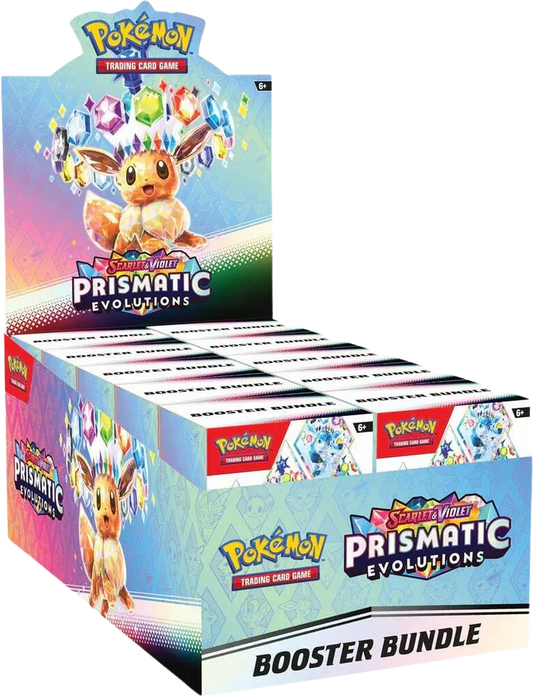 Scarlet & Violet: Prismatic Evolutions - Booster Bundle Display