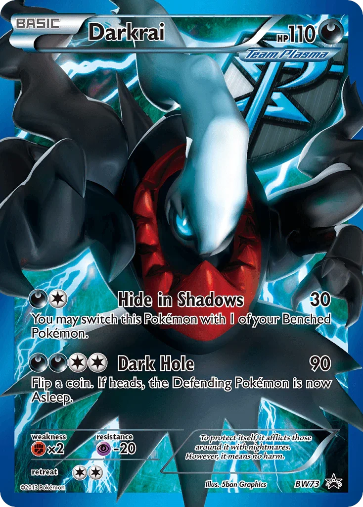 Darkrai (BW73) (Jumbo Card) [Black & White: Black Star Promos]
