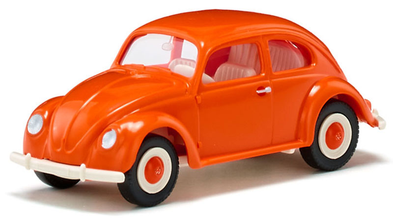 Wiking 083017 1/87 Volkswagen Pretzel Beetle, Orange