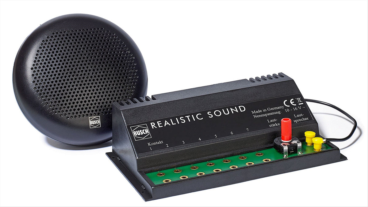 Busch 5780 All Scale European Train Station Sound Module