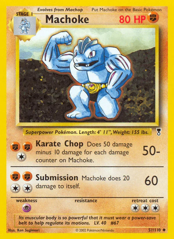 Machoke (51/110) [Legendary Collection]