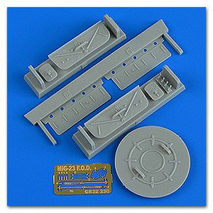 Quickboost 32230 1/32 MiG23 FOD Covers w/Photo-Etch for TSM
