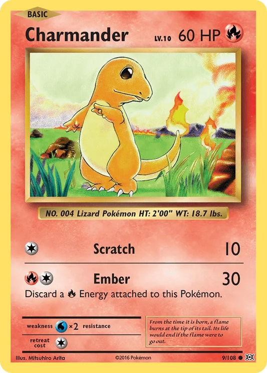 Charmander (9/108) [XY: Evolutions]