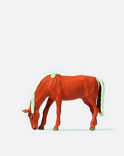 Preiser 29530 HO Scale Animal Grazing Horse