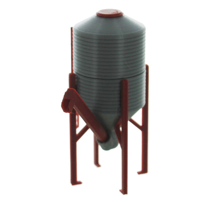 3D To Scale 64-304-GY 1/64 – Storage Bin on Legs Gray Utility Model