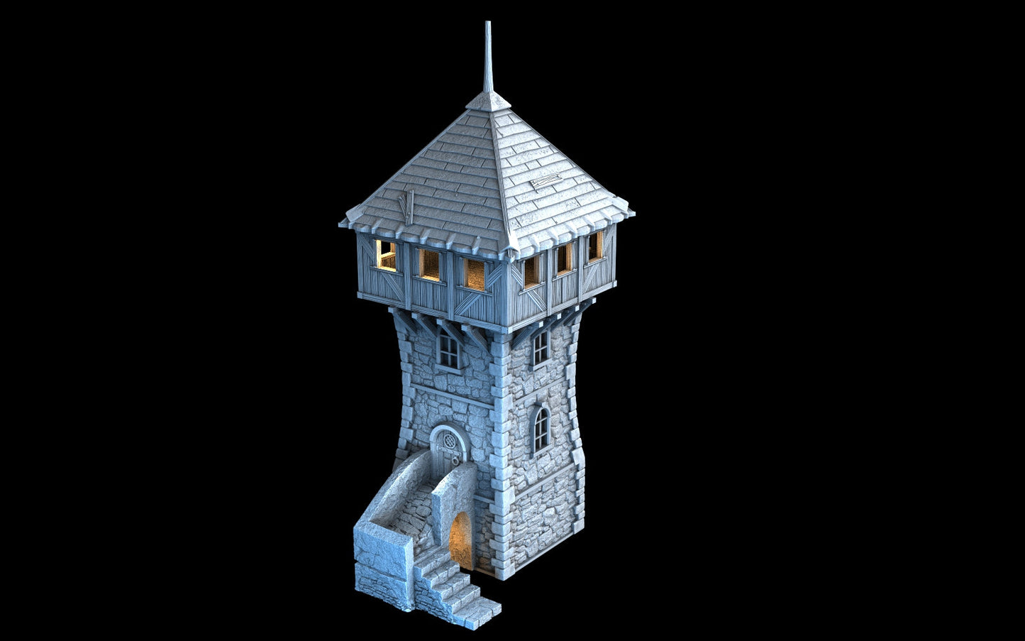 Adrian-3DP4U - Defense Tower - 28mm