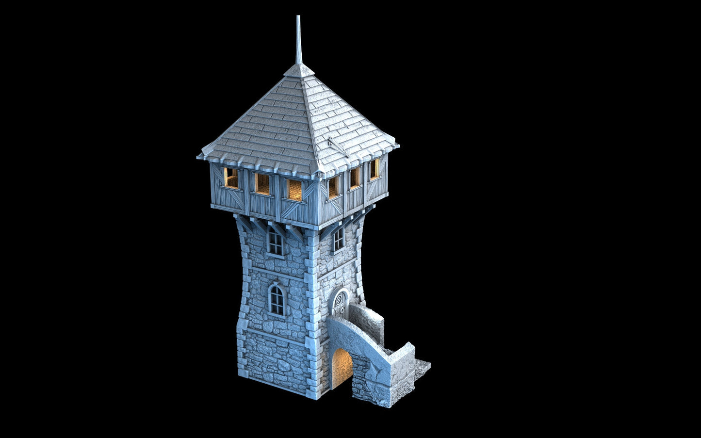 Adrian-3DP4U - Defense Tower - 28mm