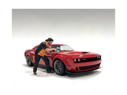 "Detail Masters" Figure 4 (Buff & Wax) for 1/24 Scale Models by American Diorama  free shipping USA