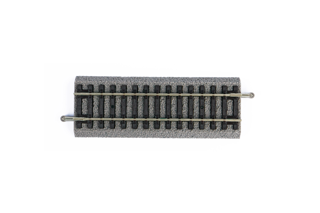 Piko 55403 HO Scale Roadbed Straight Track 115mm, Box of 6