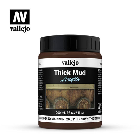 Vallejo Diorama FX:  Brown Mud