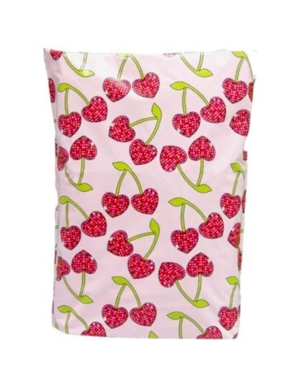 Disco Cherry Poly Mailers Size 14.5x19x4 Gusseted Shipping Bags